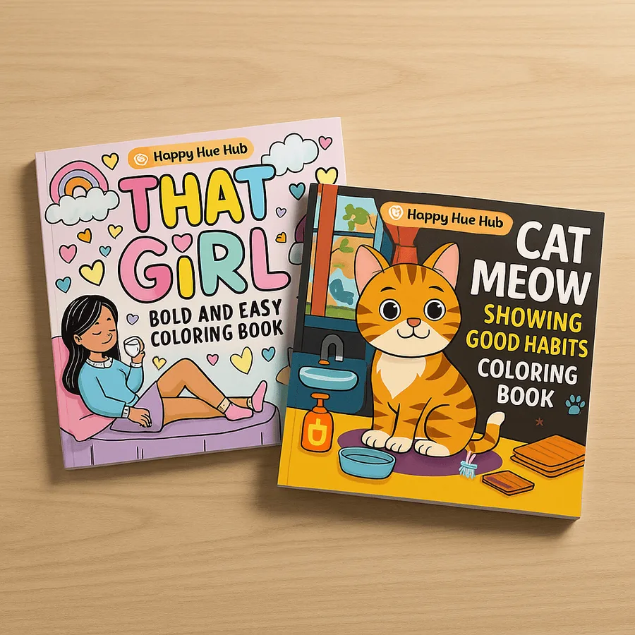 Coloring Fun for All Ages — Multiple Books